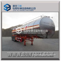 Inflammable liquid tank trailer for transport chemical material for hot sale